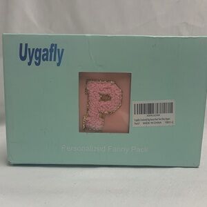 Uygafly Pink and Gold Fanny Pack